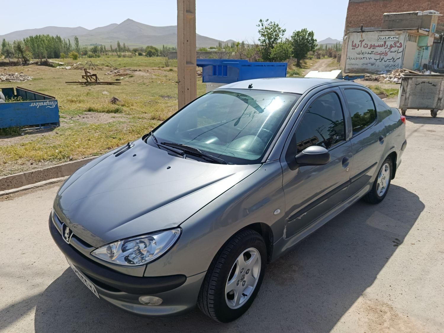 پژو ۲۰۶ صندوق دار v8 - 1390