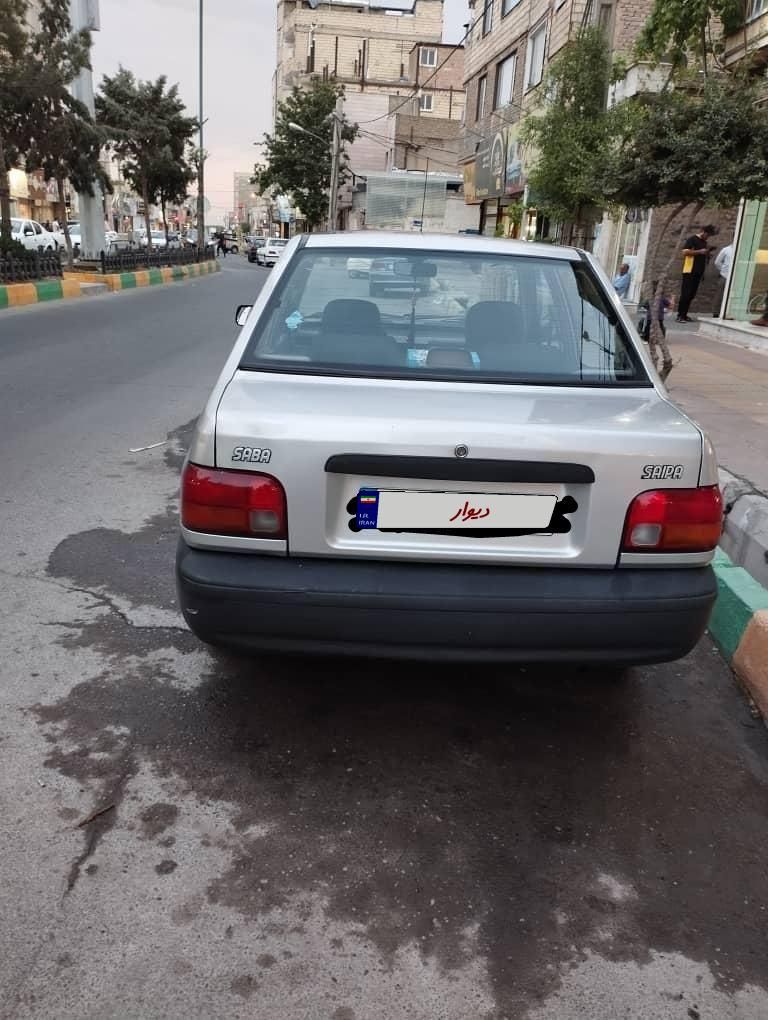 پراید صبا بنزینی - 1387