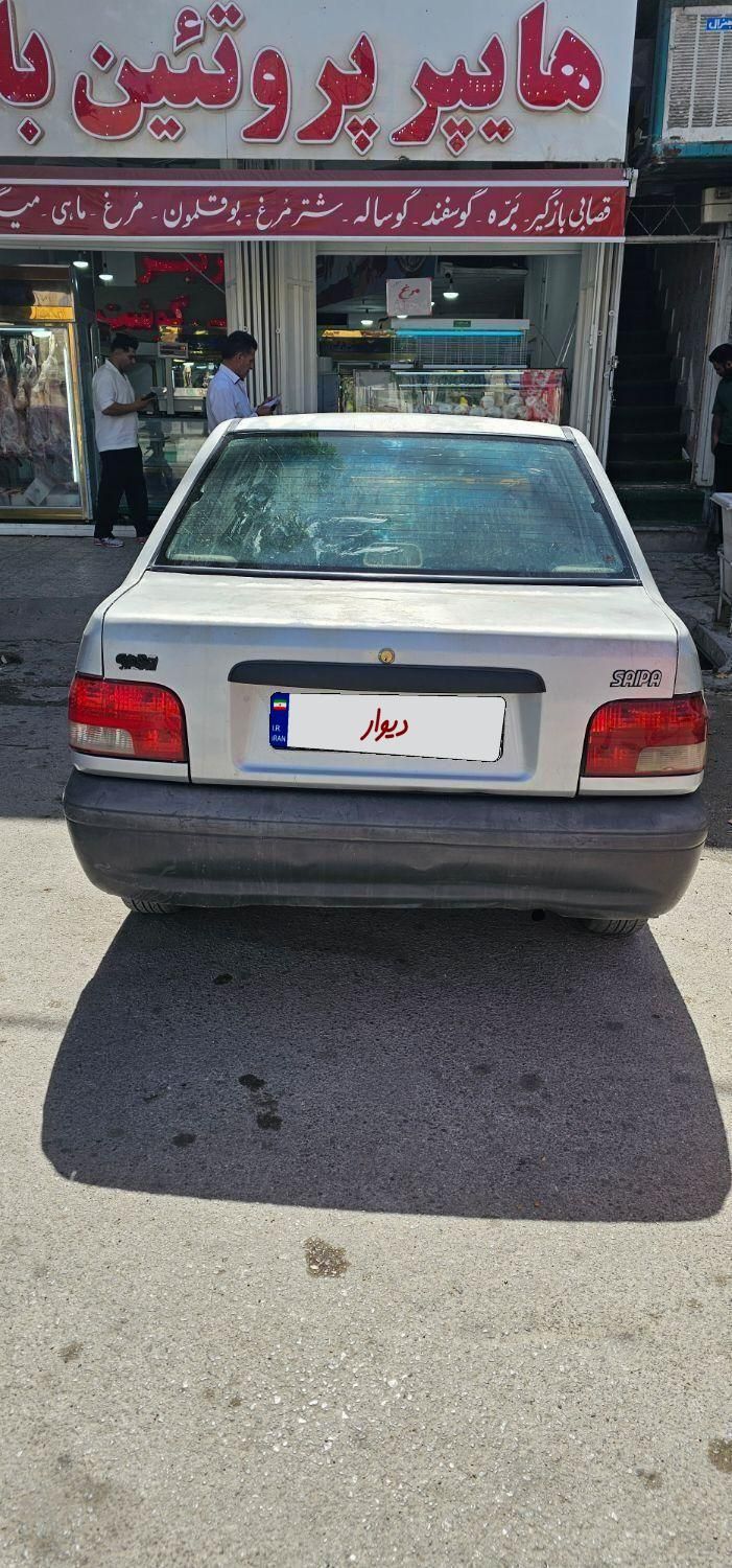 پراید صبا بنزینی - 1386
