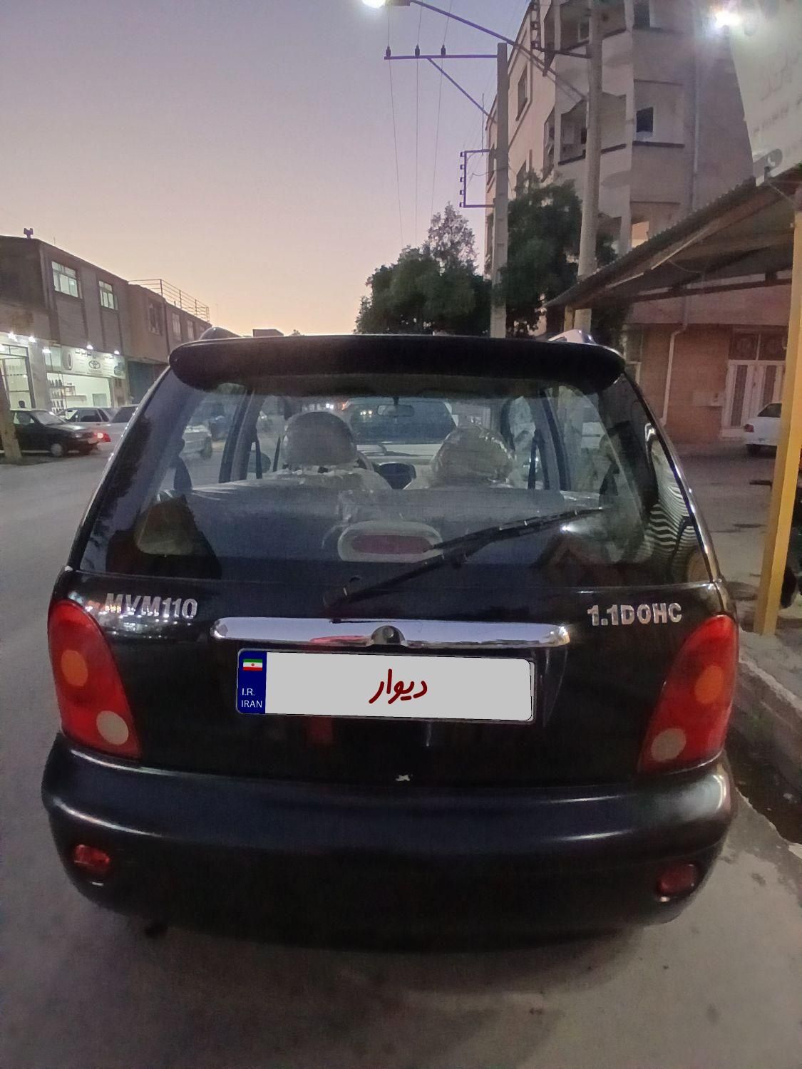 ام وی ام 110 چهار سیلندر دنده ای - 2015
