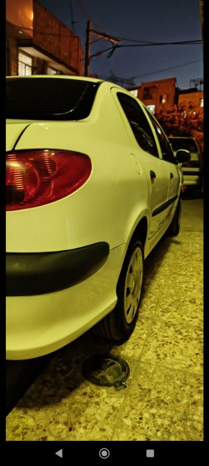 پژو ۲۰۶ صندوق دار v8 - 1395