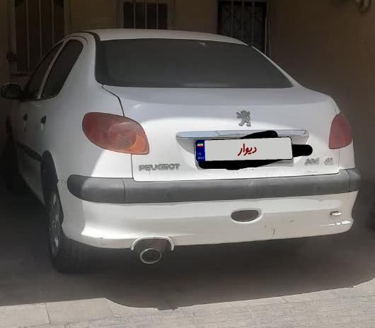 پژو ۲۰۶ صندوق دار v8 - 1393