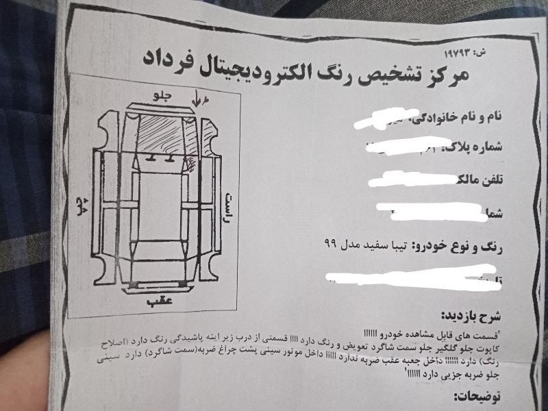 تیبا 2 EX رینگ آلومینیومی - 1399