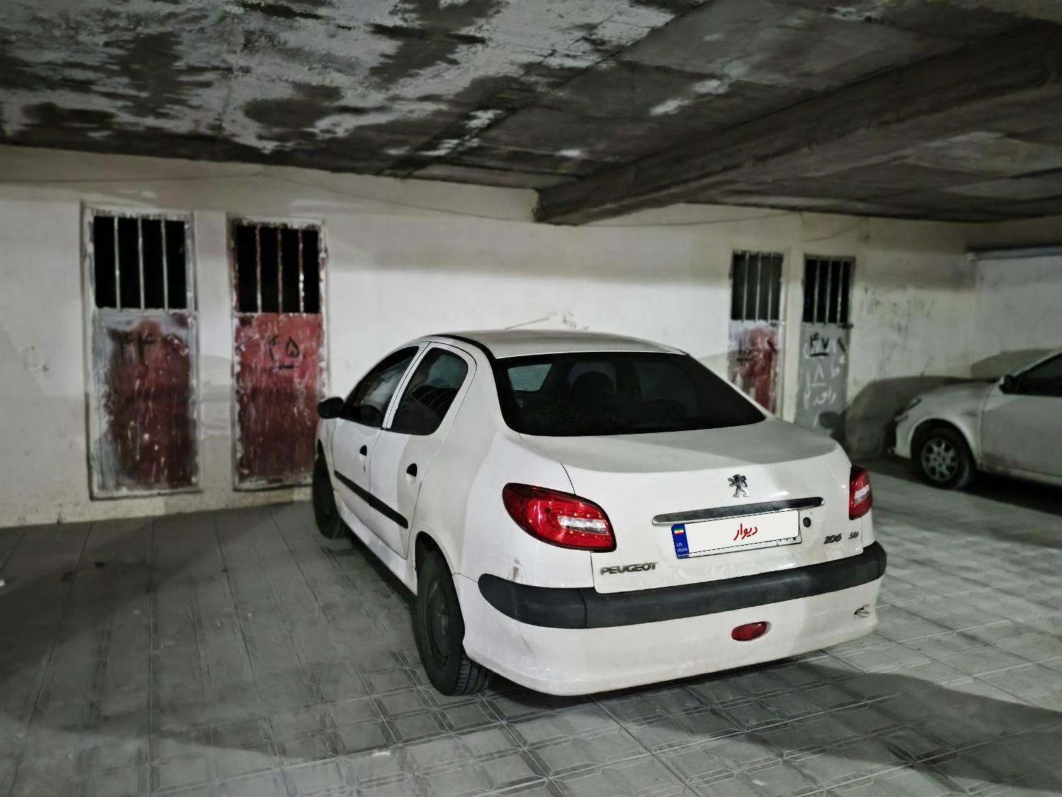 پژو ۲۰۶ صندوق دار v8 - 1388