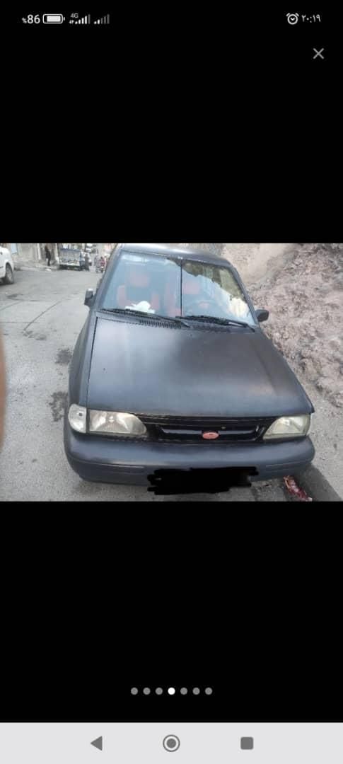 پراید صبا بنزینی - 1381
