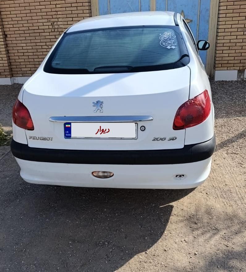 پژو ۲۰۶ صندوق دار v20 - 1390