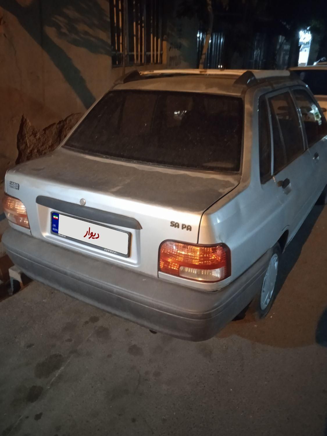 پراید صبا بنزینی - 1386