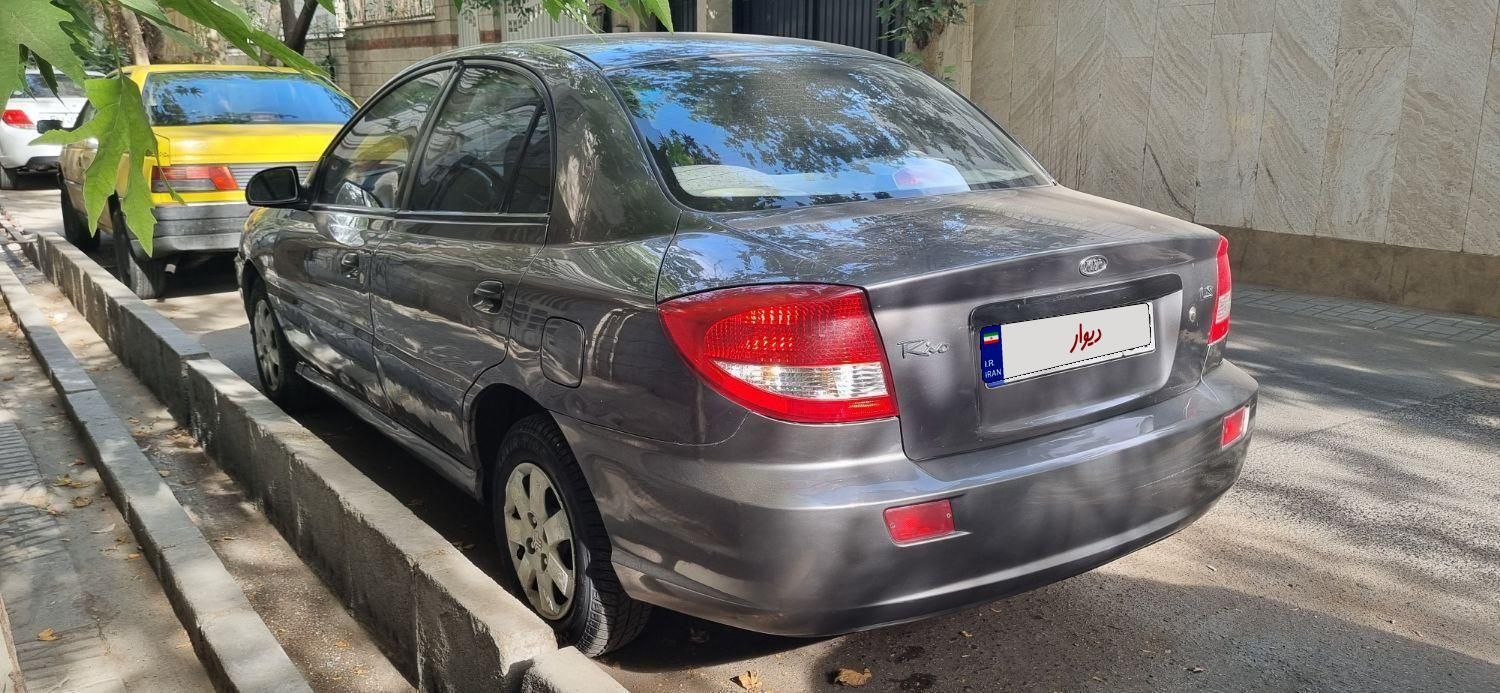 کیا ریو مونتاژ دنده ای LS - 2006