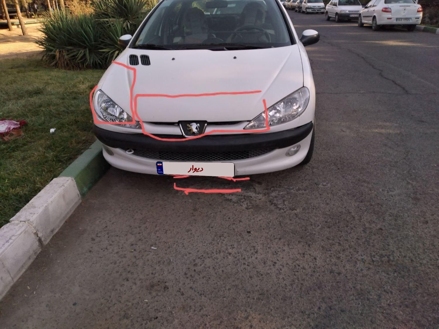 پژو ۲۰۶ صندوق دار v8 - 1394