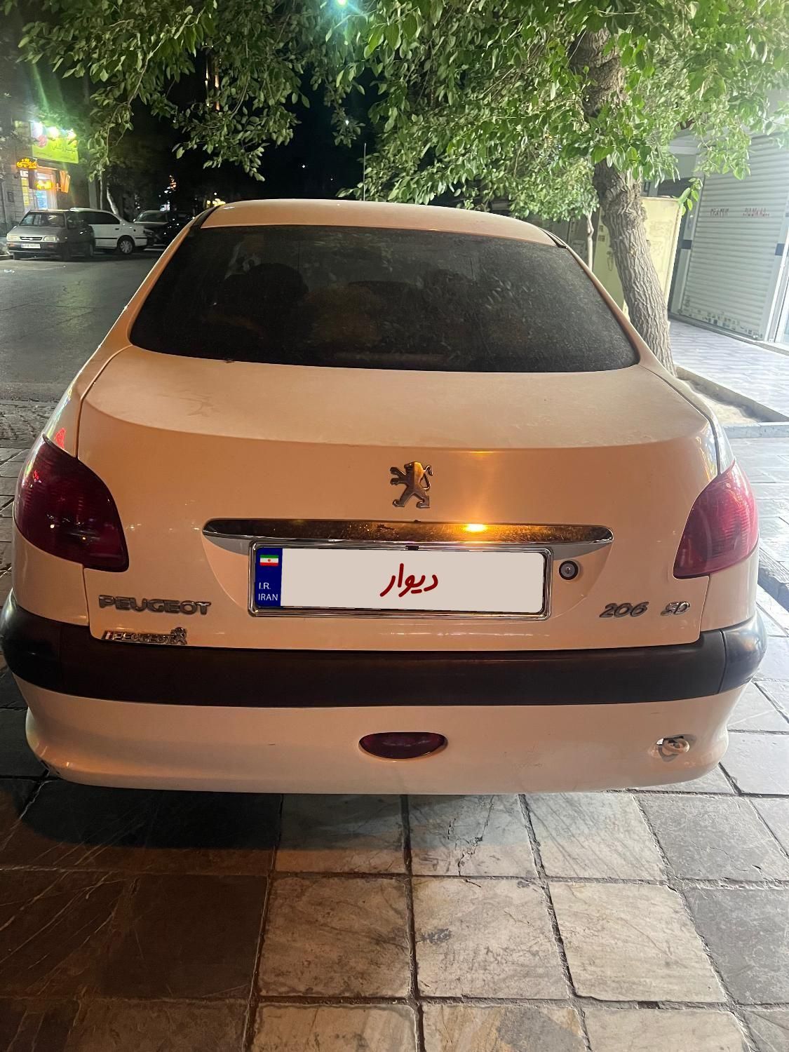 پژو ۲۰۶ صندوق دار v10 - 1387