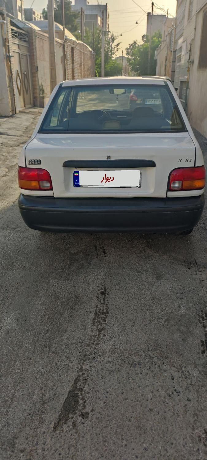 پراید صبا بنزینی - 1386