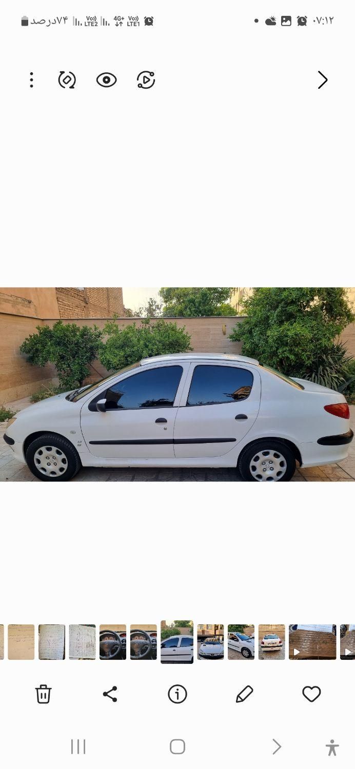 پژو ۲۰۶ صندوق دار v8 - 1399