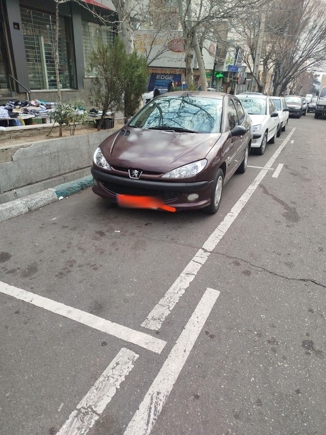 پژو ۲۰۶ صندوق دار v8 - 1386