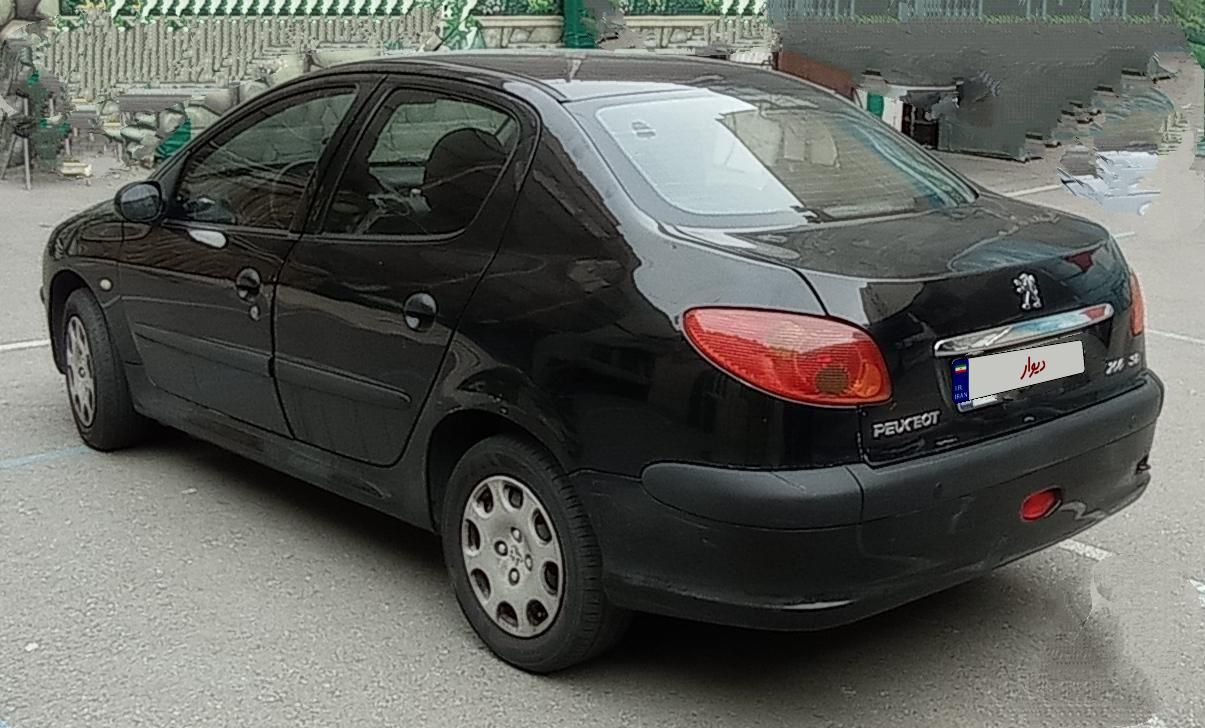 پژو ۲۰۶ صندوق دار v8 - 1393