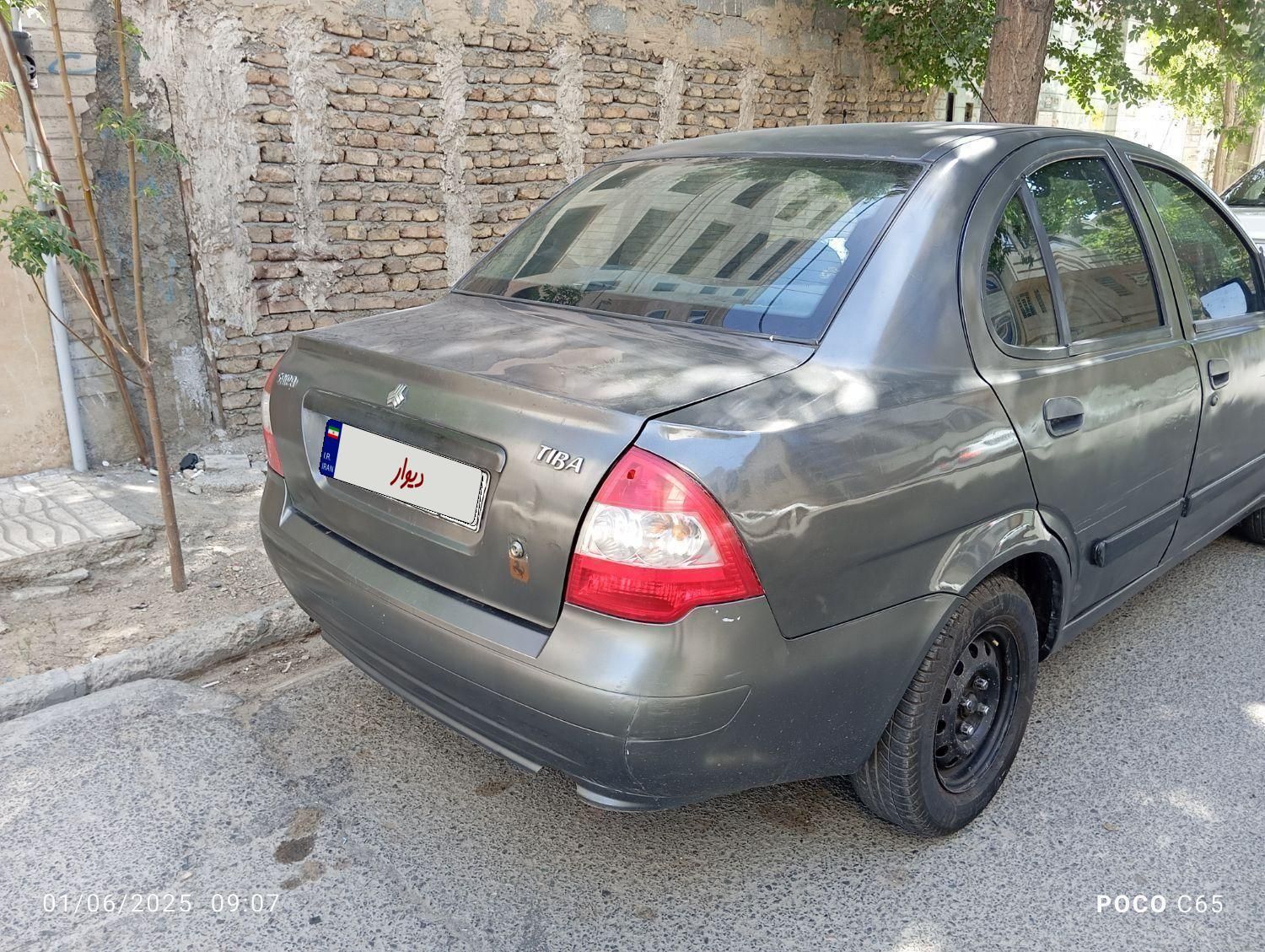 تیبا صندوق دار EX - 1395