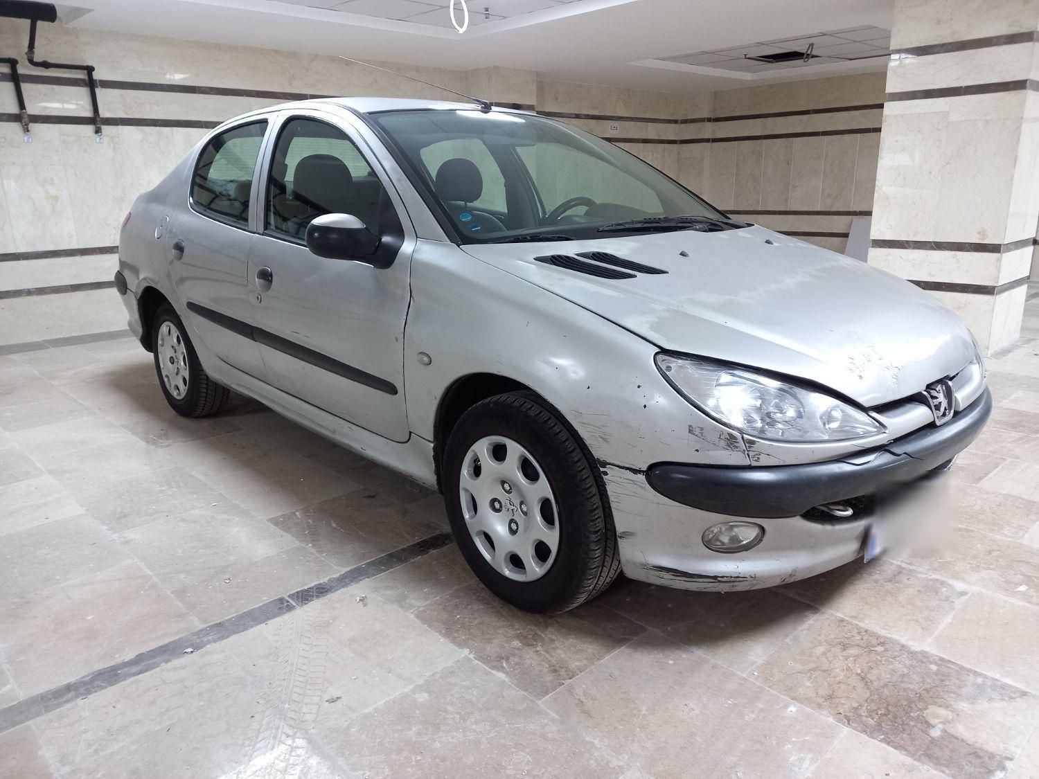 پژو ۲۰۶ صندوق دار v8 - 1386
