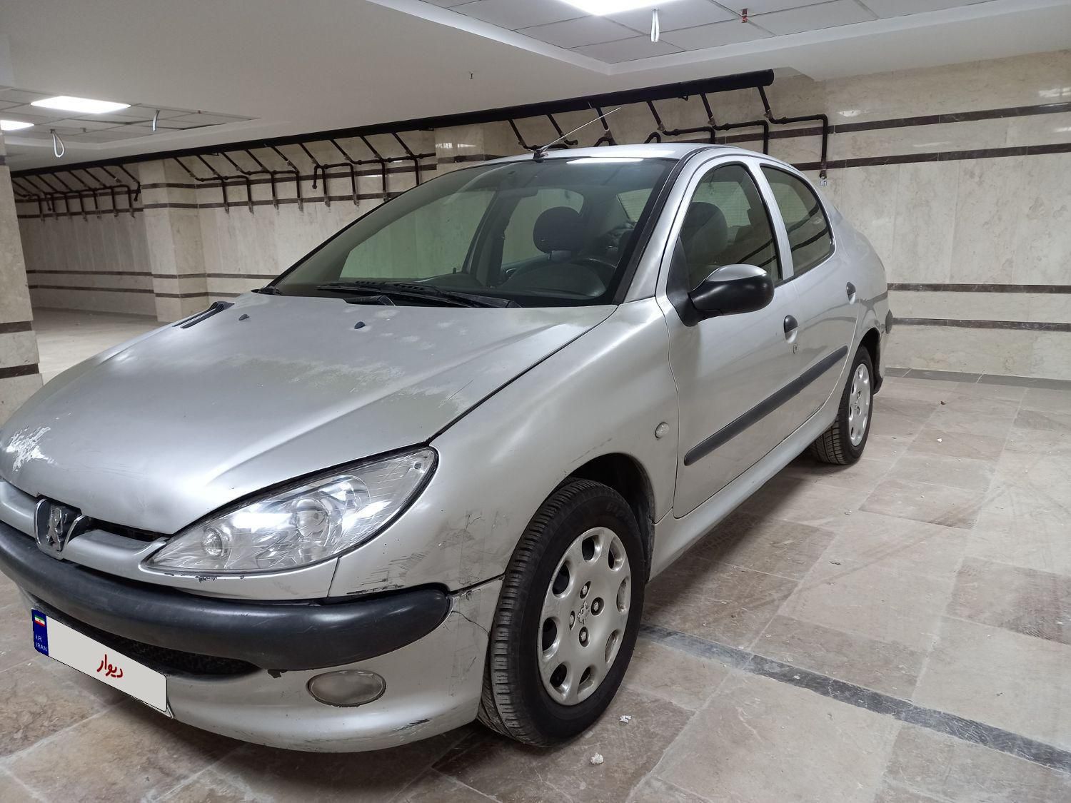 پژو ۲۰۶ صندوق دار v8 - 1386
