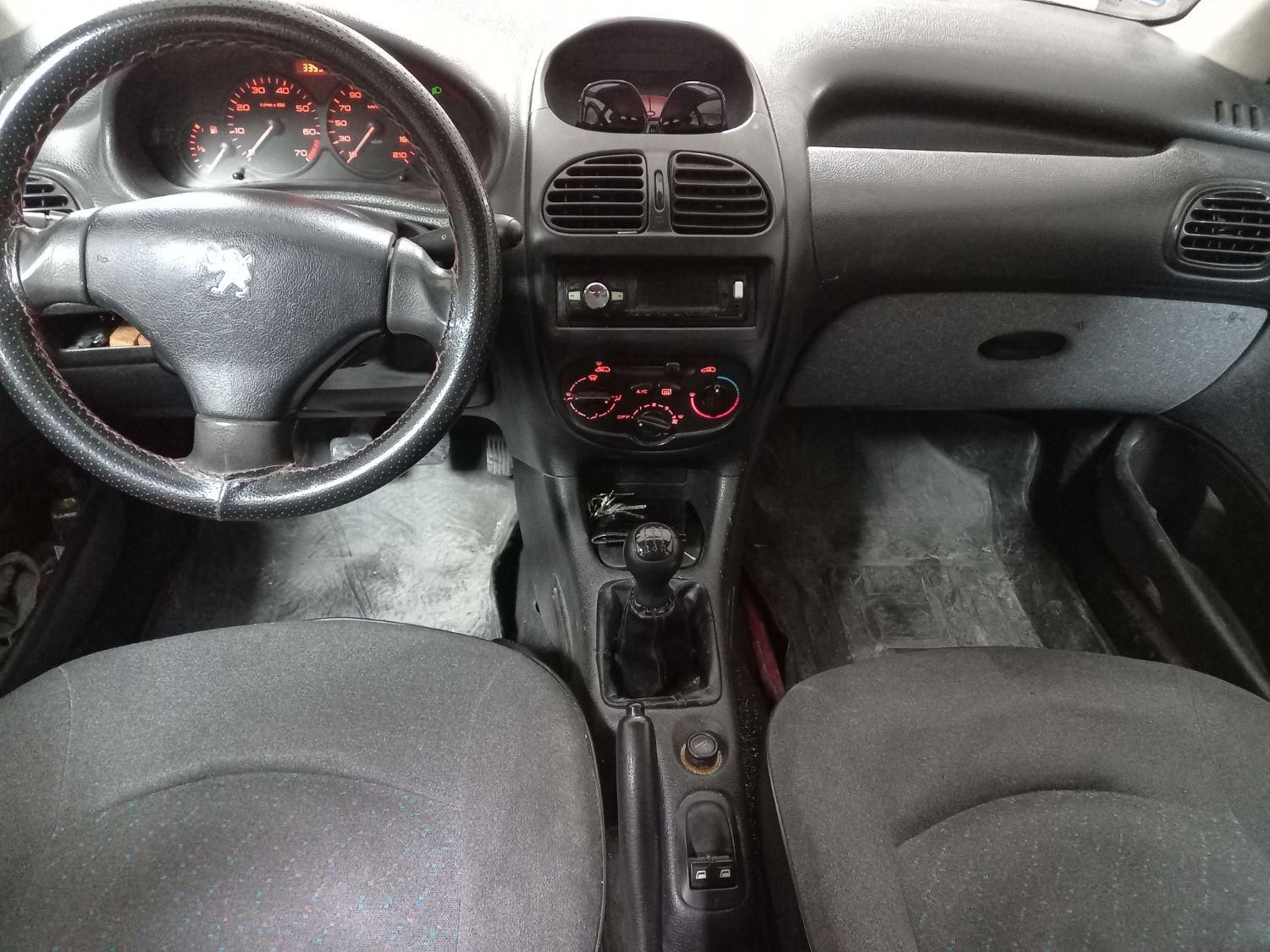 پژو ۲۰۶ صندوق دار v8 - 1386
