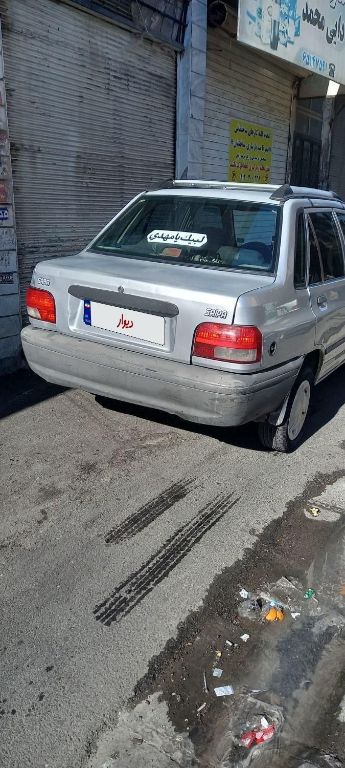 پراید صبا بنزینی - 1385