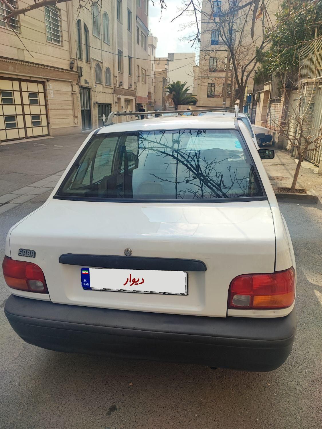 پراید صبا بنزینی - 1386