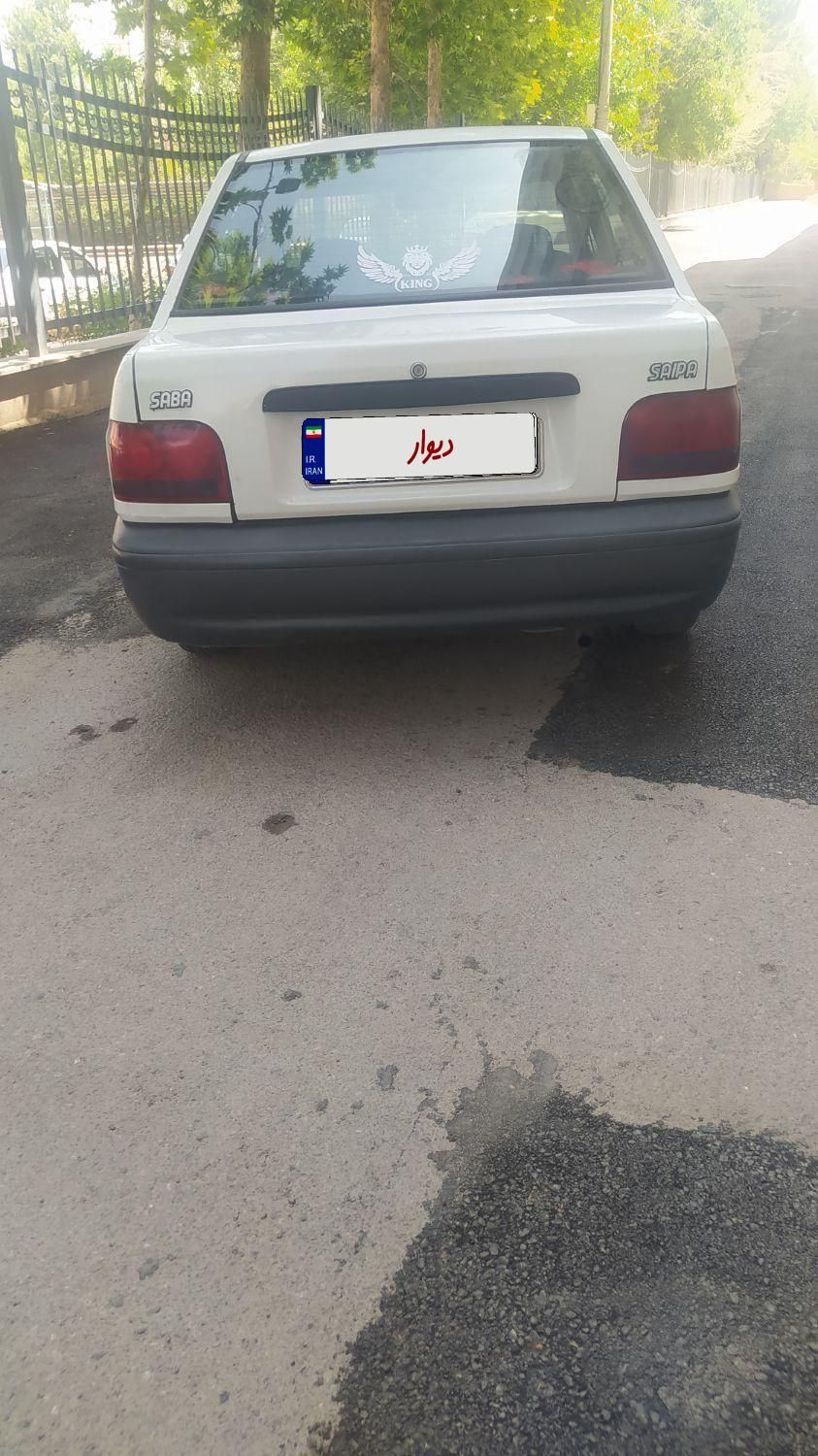 پراید صبا بنزینی - 1388