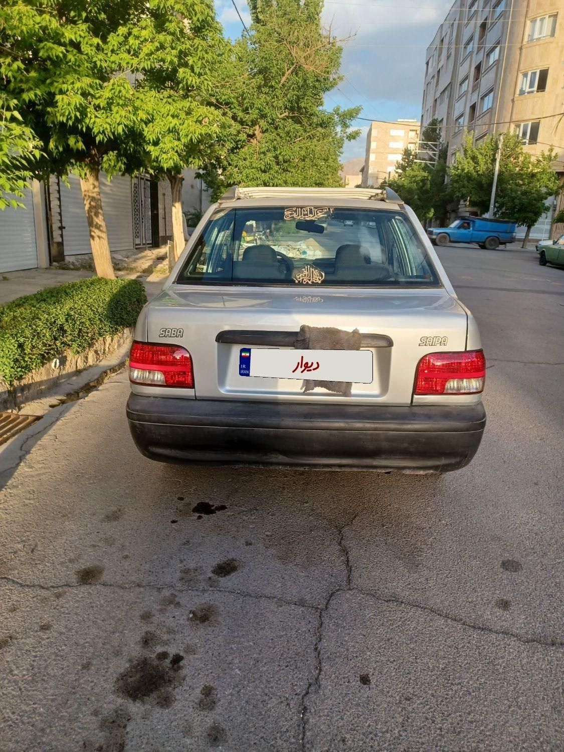 پراید صبا بنزینی - 1386