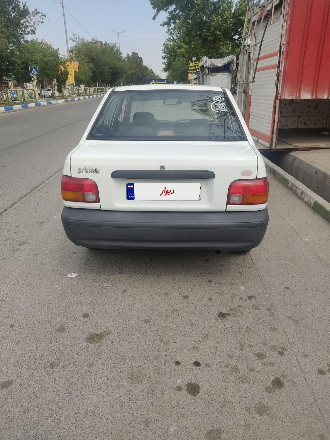 پراید صبا بنزینی - 1381