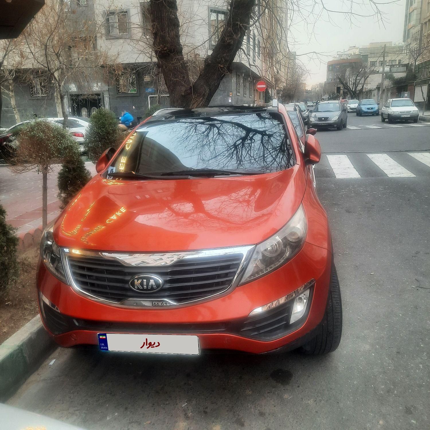 کیا اسپورتیج 4 سیلندر فول 2400cc - 2012