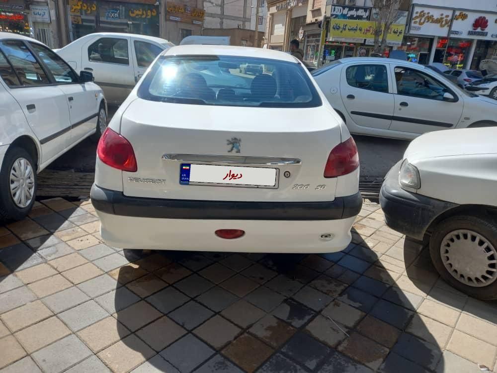 پژو ۲۰۶ صندوق دار v1 - 1386