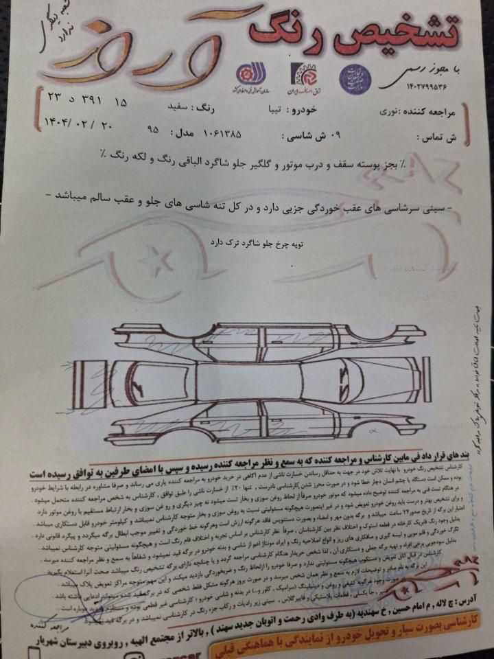 تیبا 2 EX رینگ آلومینیومی - 1395