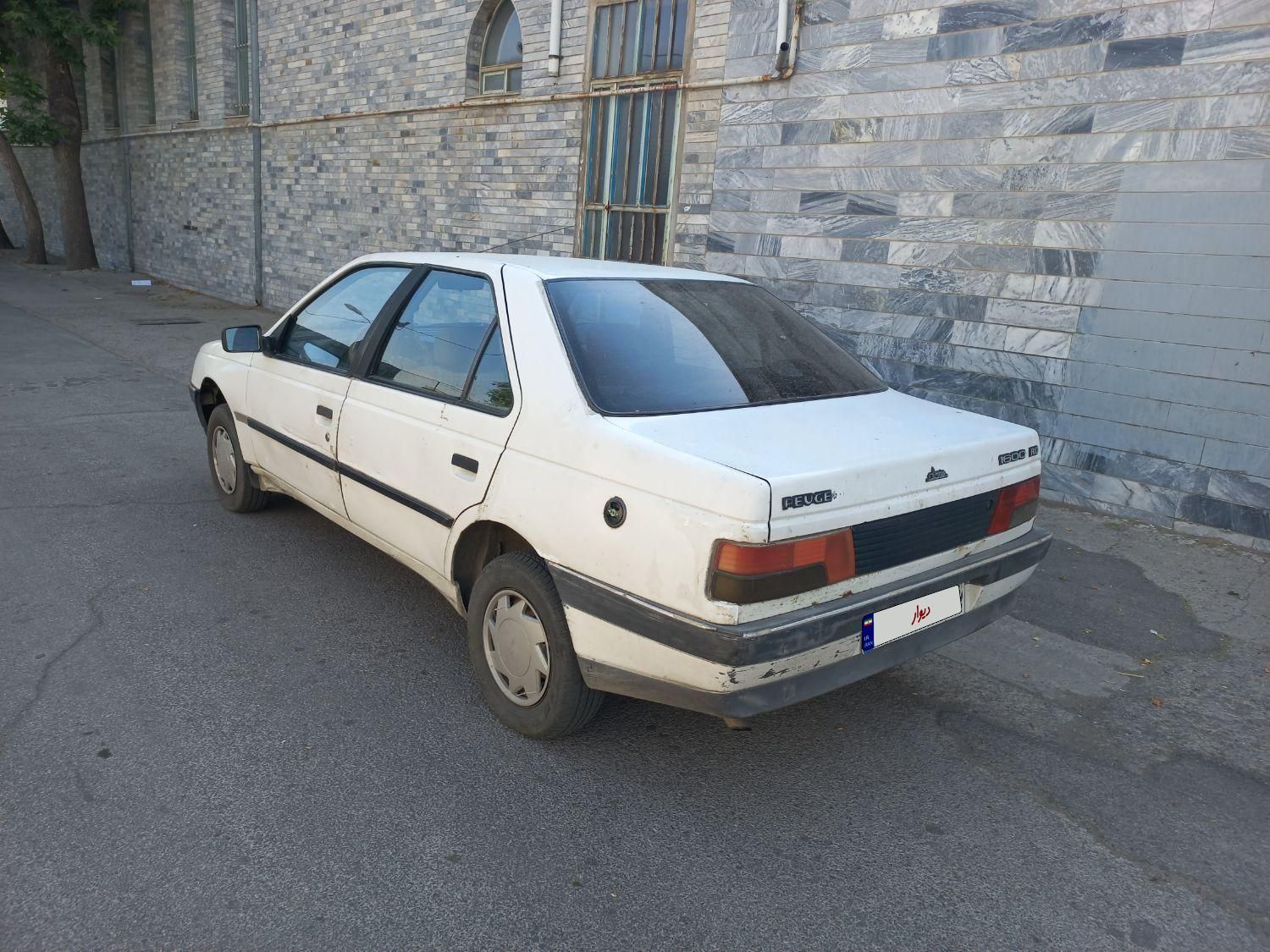پژو آردی دوگانه سوز CNG - 1380
