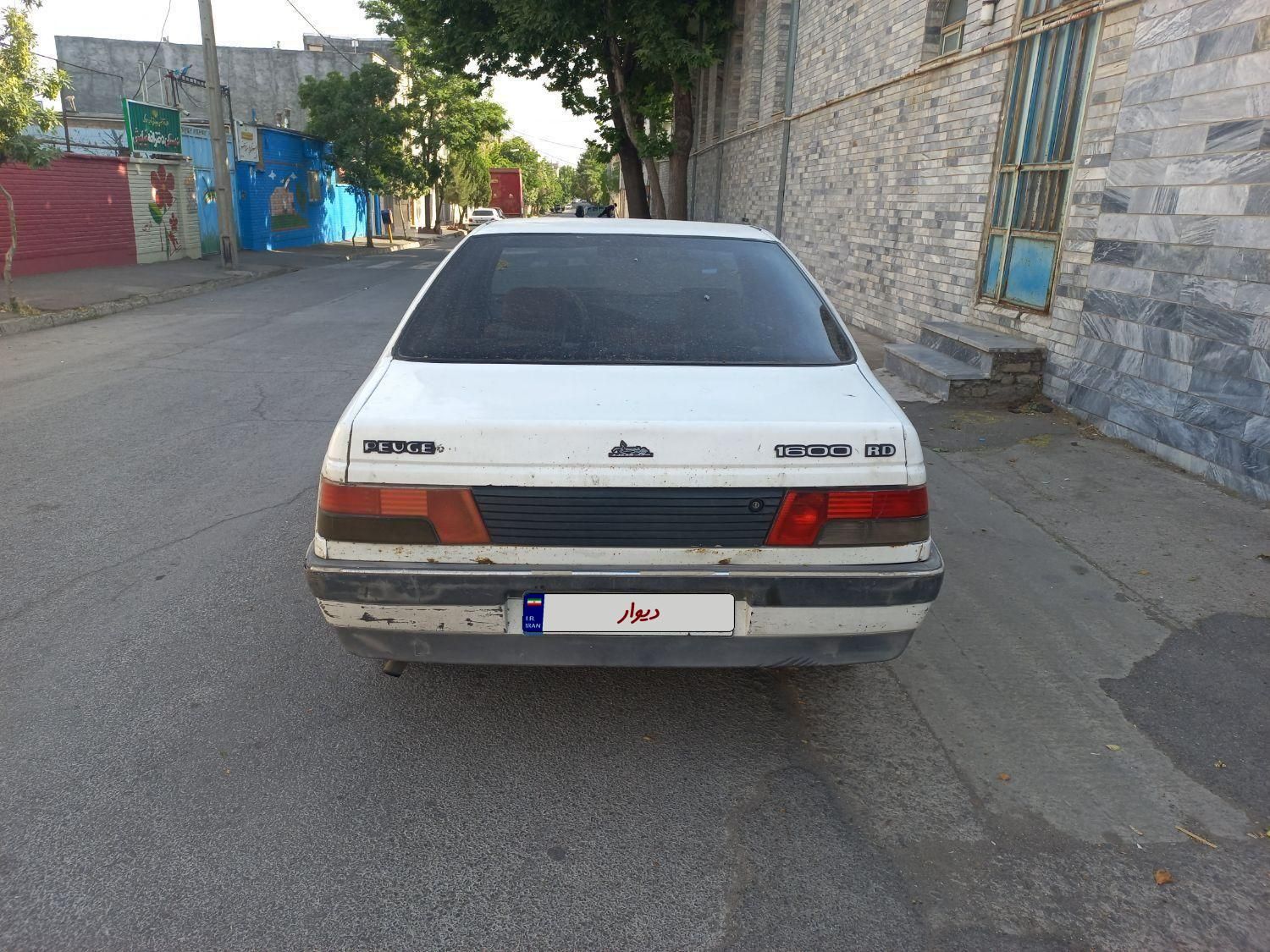 پژو آردی دوگانه سوز CNG - 1380