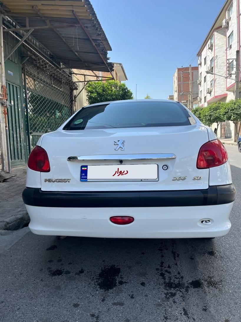 پژو ۲۰۶ صندوق دار v8 - 1398