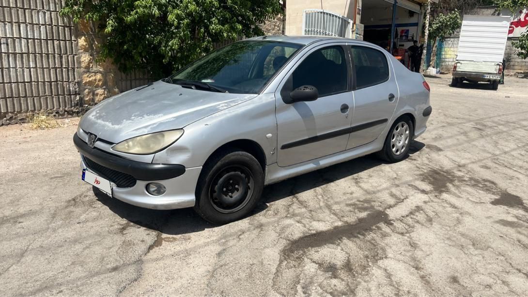 پژو ۲۰۶ صندوق دار v8 - 1386
