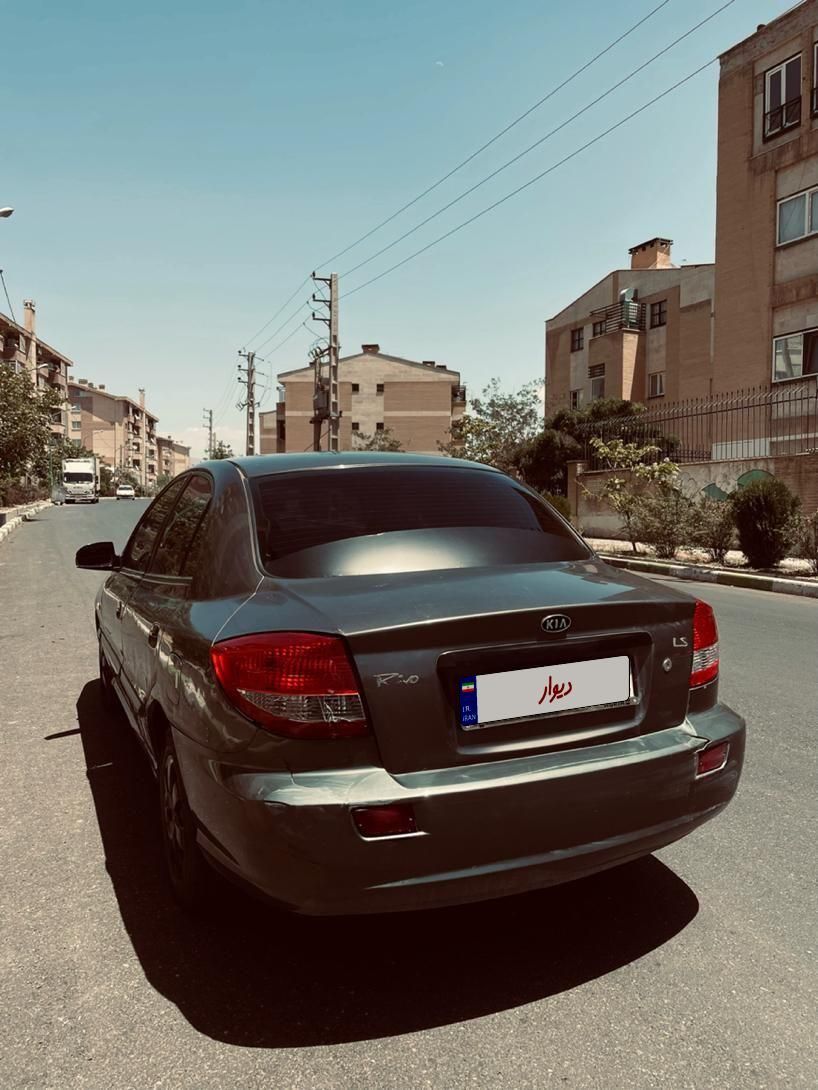 کیا ریو مونتاژ دنده ای LS - 2009