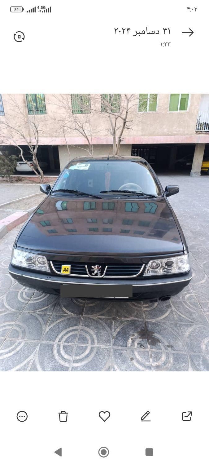 پژو 405 SLX بنزینی  XU7 - 1390