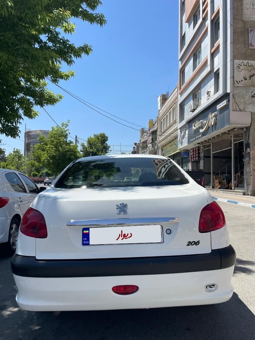 پژو ۲۰۶ صندوق دار v1 - 1388