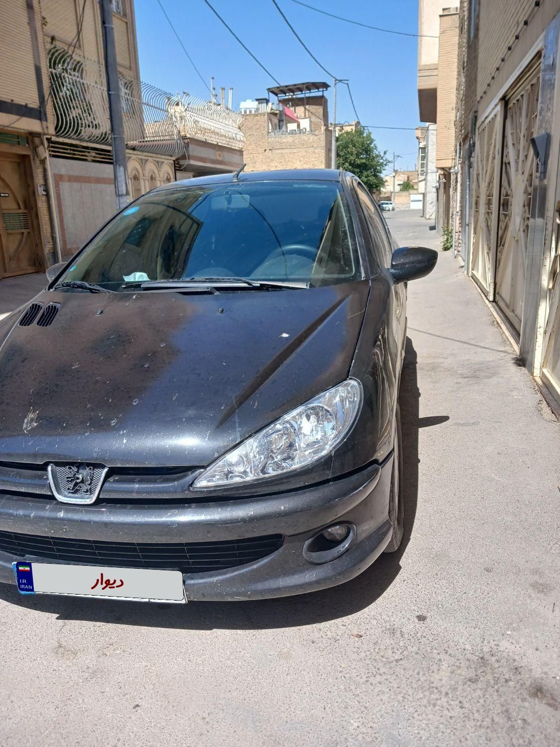 پژو ۲۰۶ صندوق دار v8 - 1386