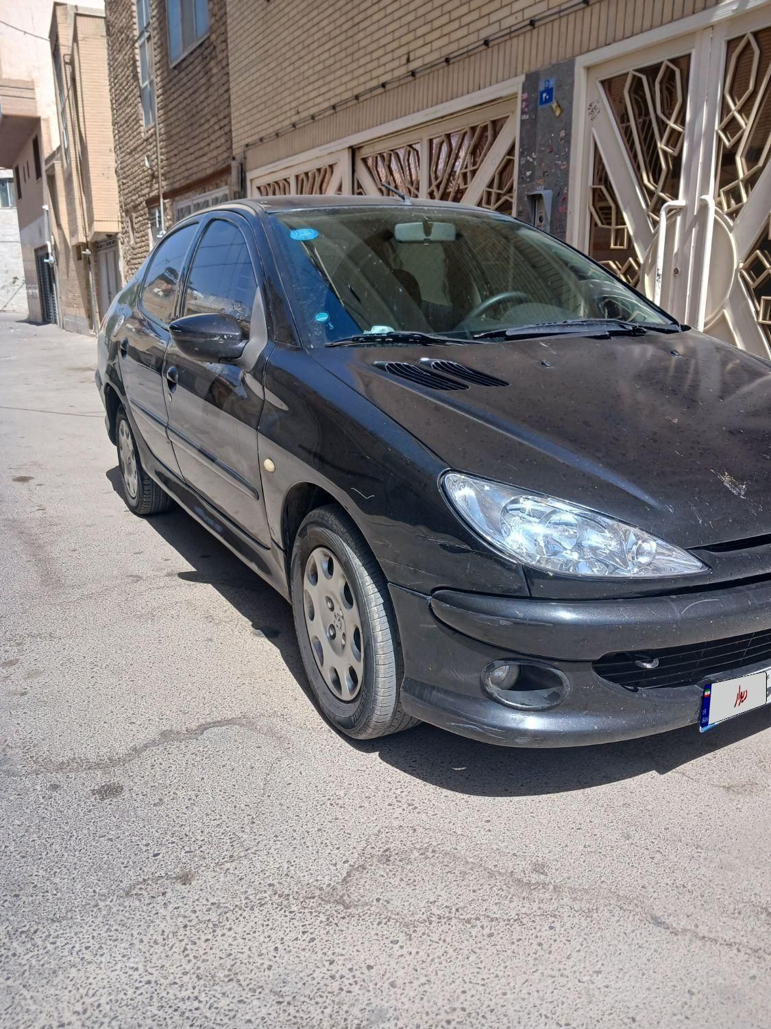پژو ۲۰۶ صندوق دار v8 - 1386