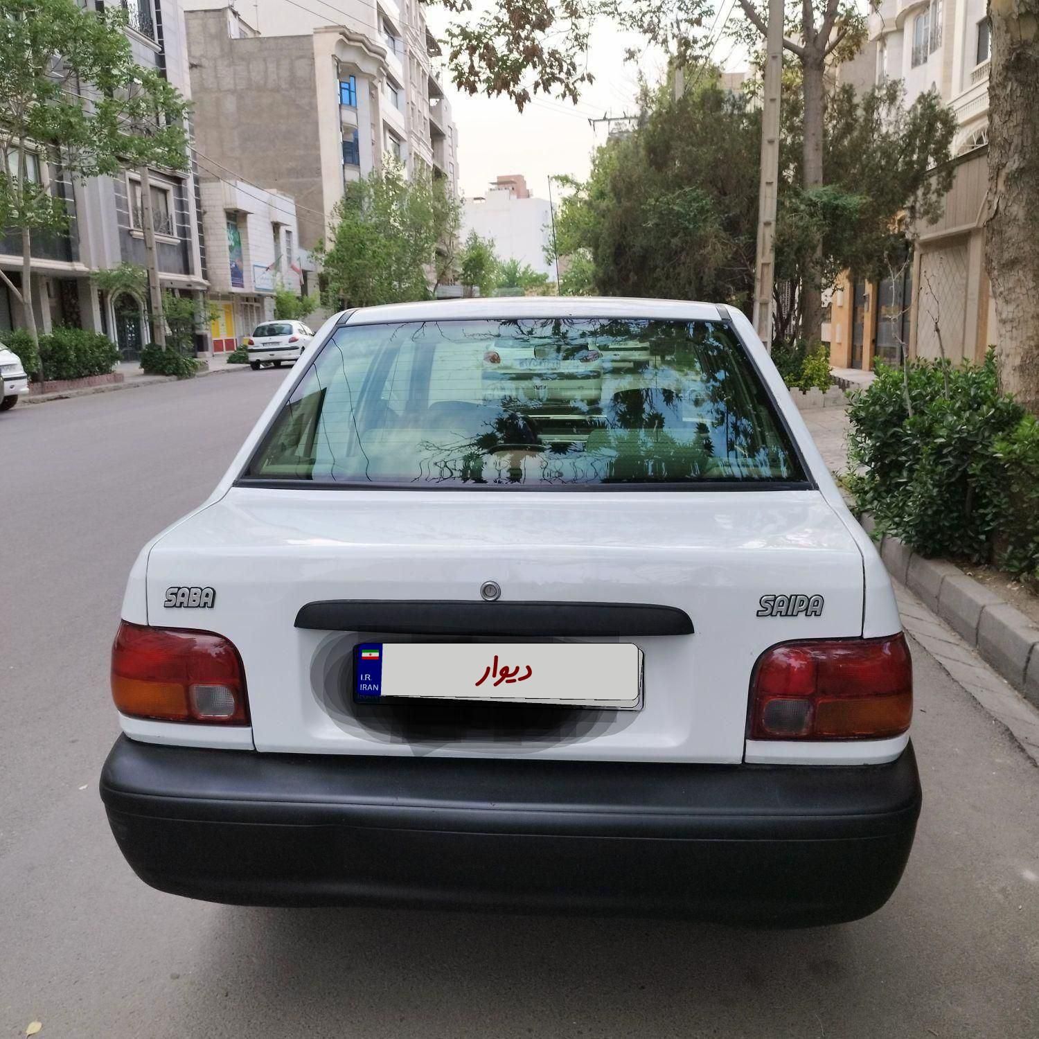 پراید صبا بنزینی - 1387