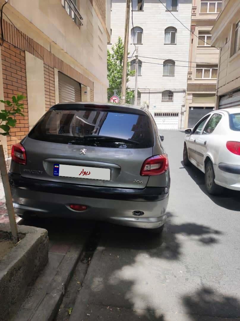 پژو 206 تیپ 3 - 1389