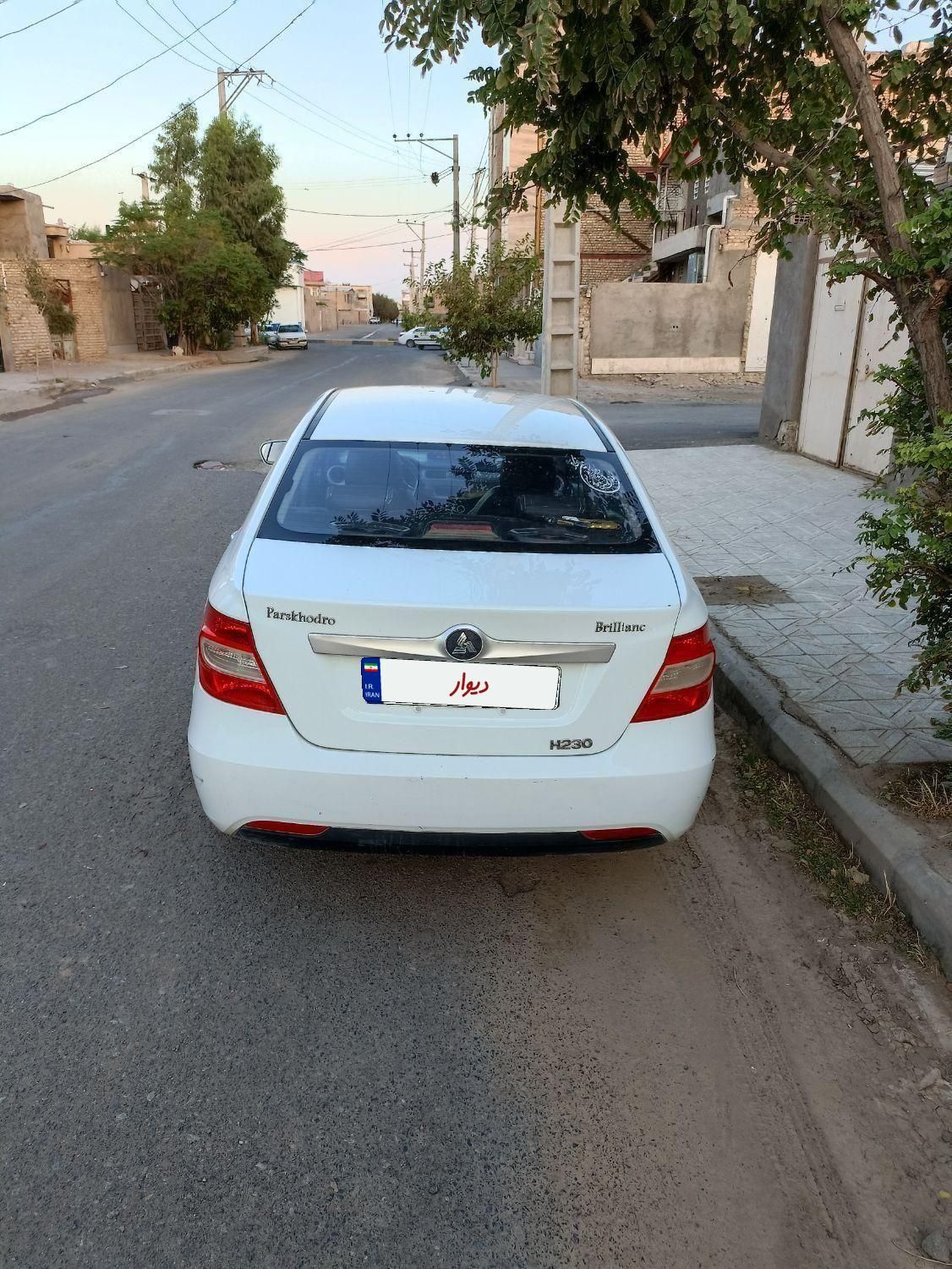برلیانس H230 دنده‌ای - 2018