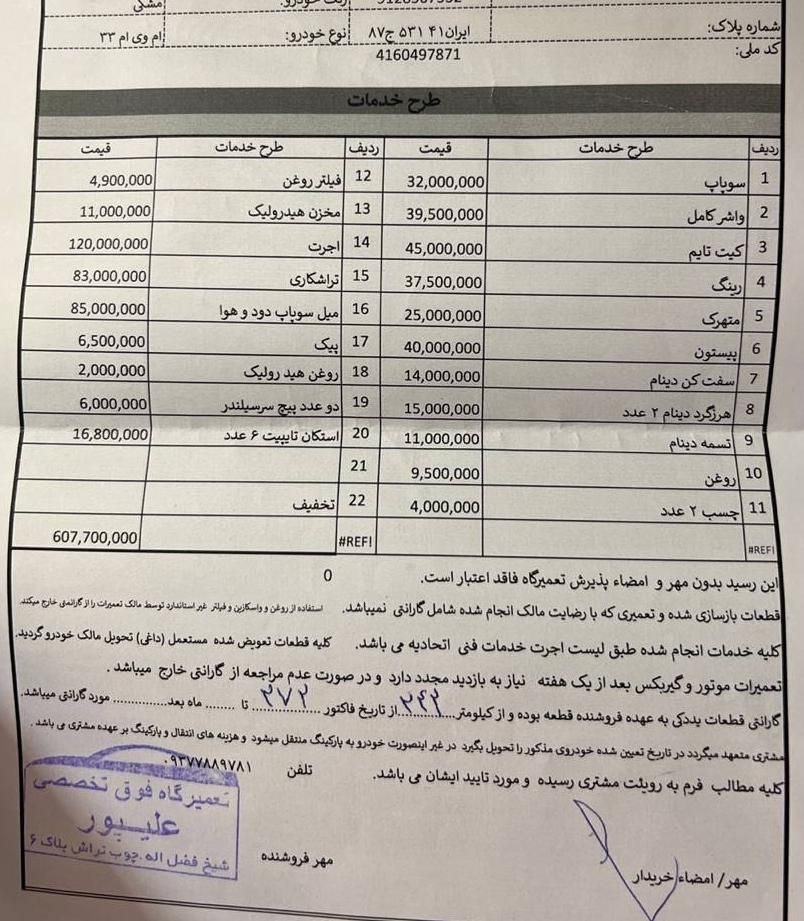 ام وی ام X33 دنده‌ای ساده - 2012
