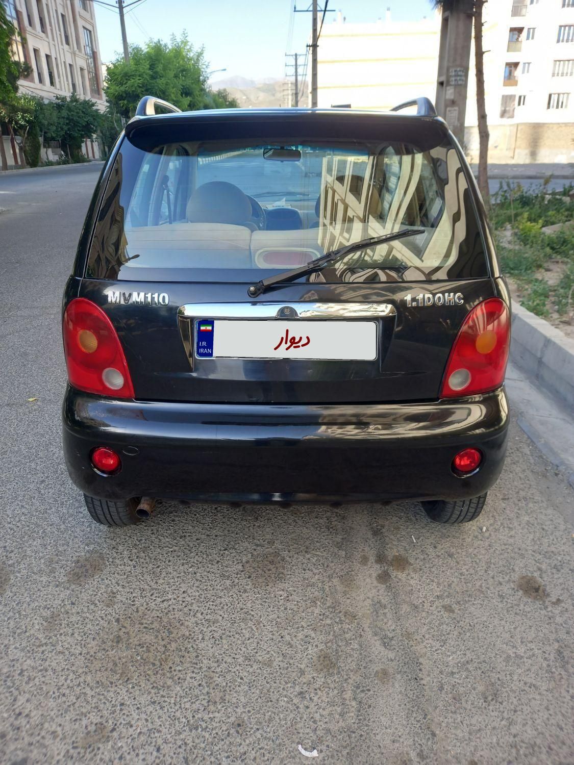 ام وی ام 110 چهار سیلندر دنده ای - 2015