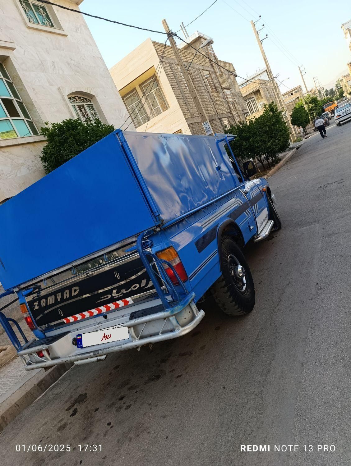 زامیاد وانت نیسانZ24 بنزینی آپشنال - 1401