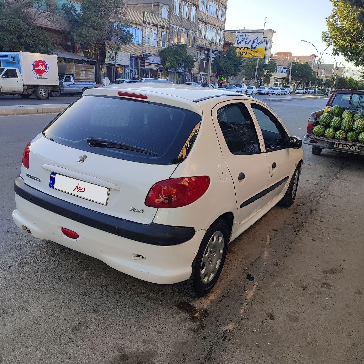 پژو 206 تیپ 3 - 1398