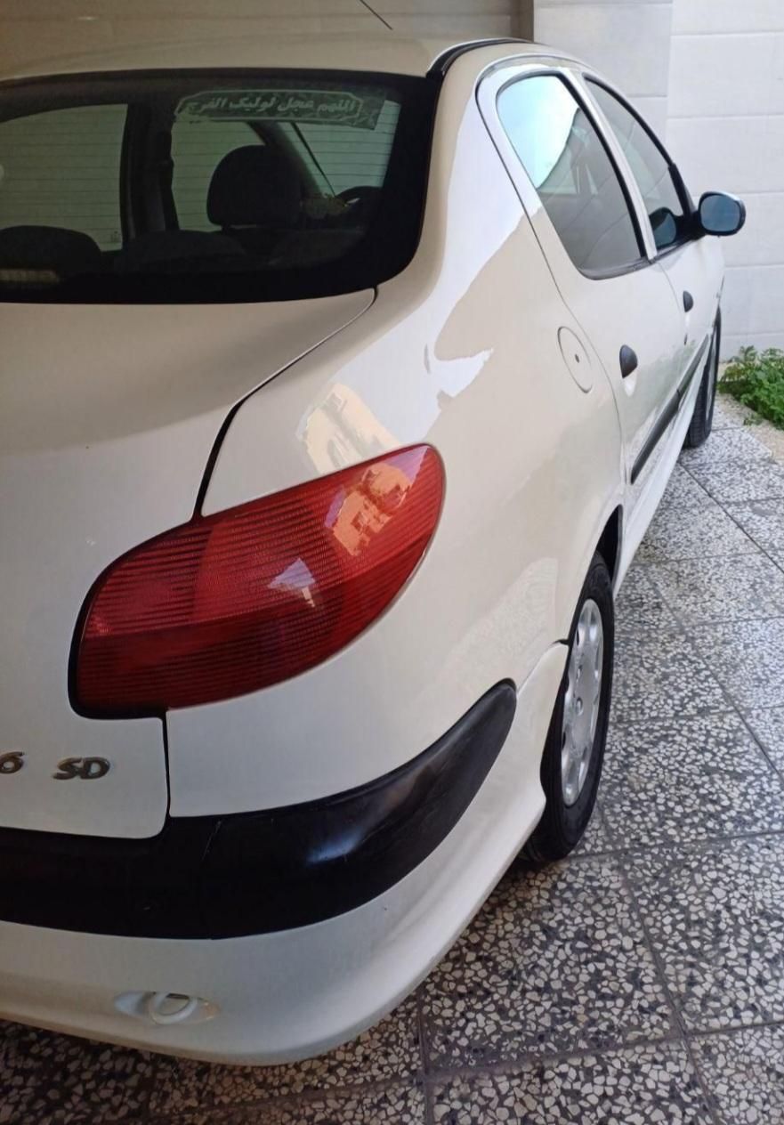 پژو ۲۰۶ صندوق دار v8 - 1387