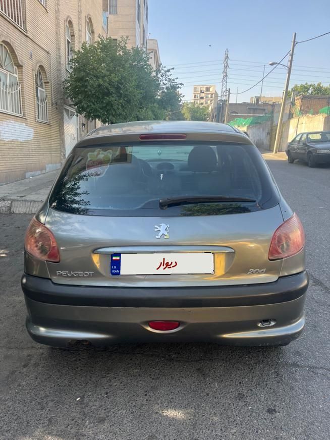 پژو 206 تیپ 5 - 1383