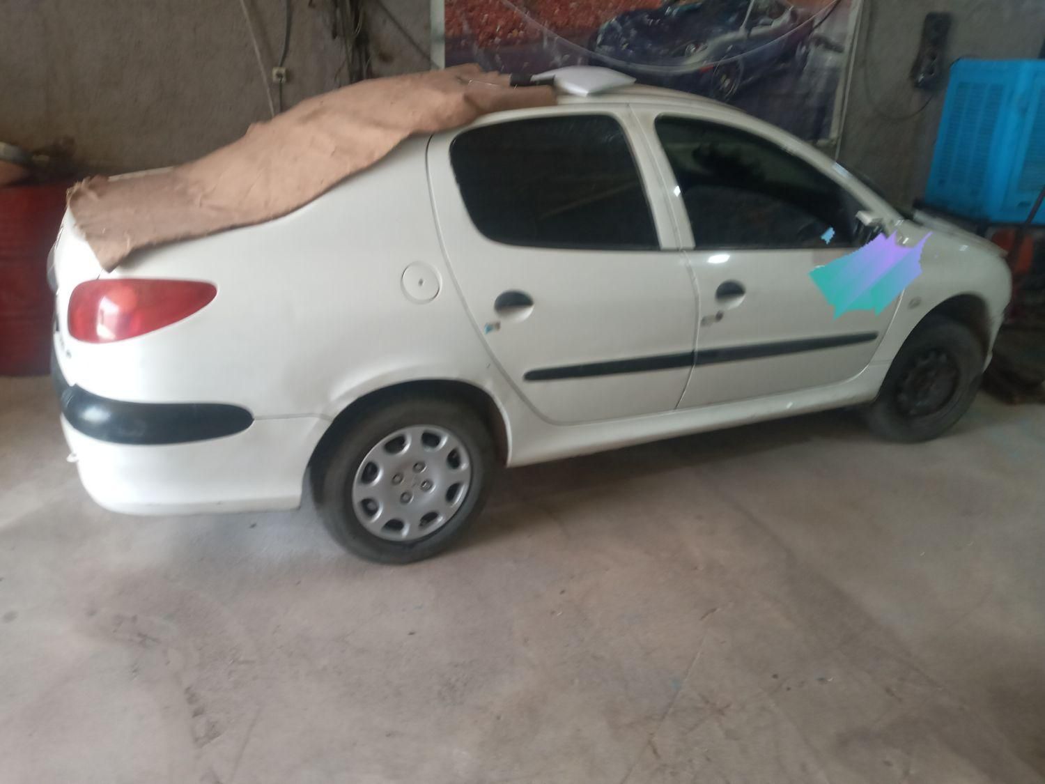 پژو ۲۰۶ صندوق دار v20 - 1388