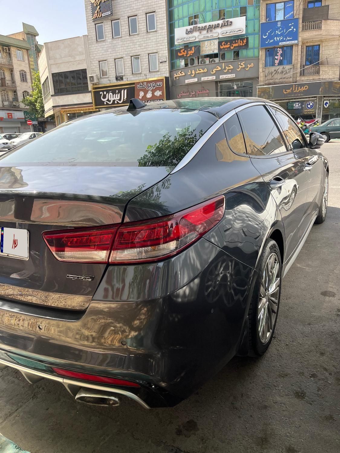 کیا اپتیما 3رادار -GT LINE - JF - 2017